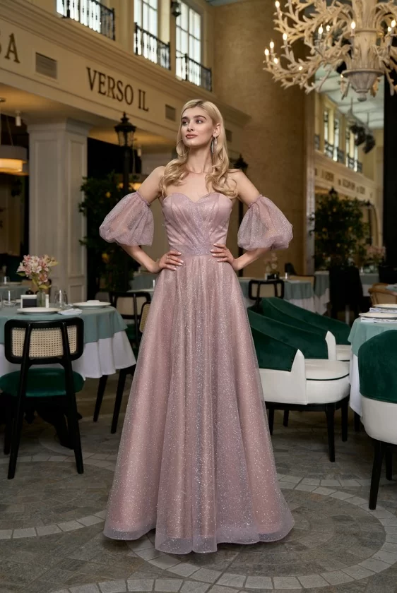 Вечернее платье 308-05-lilac