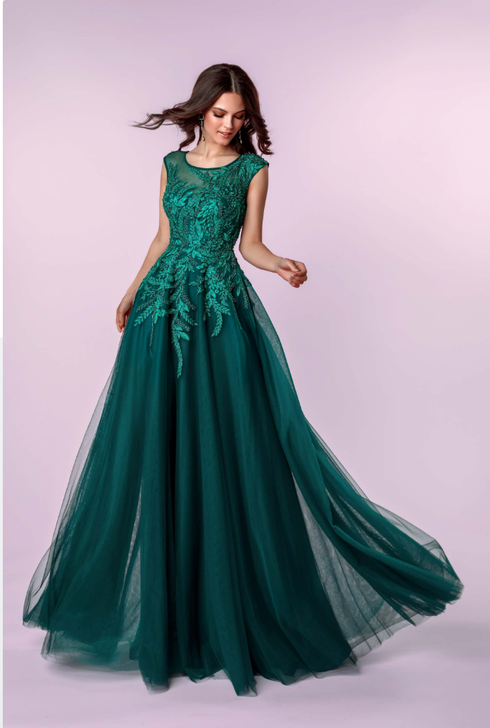 Вечернее платье Арт. 8151B-green