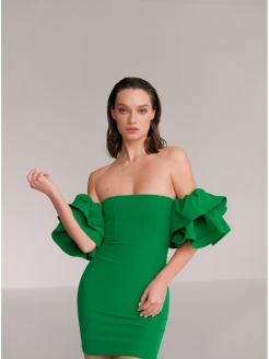 1-Вечернее платье Арт. 511-green