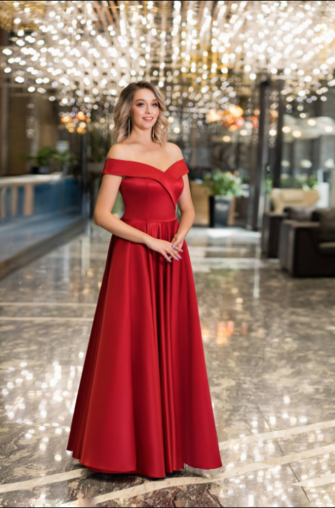 1-Вечернее платье Арт. 71-30-red