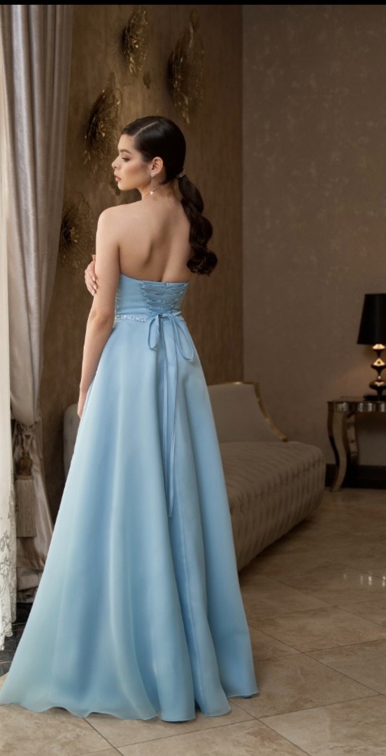 Вечернее платье 329-03-blue