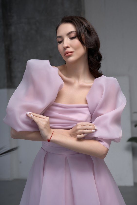 Вечернее платье 369-02-1-pink