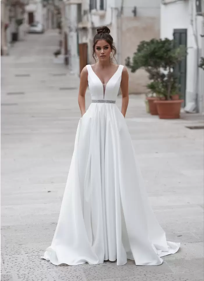 1-Свадебное платье Nauba