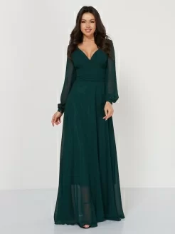 1-Вечернее платье Арт. M71-1-green