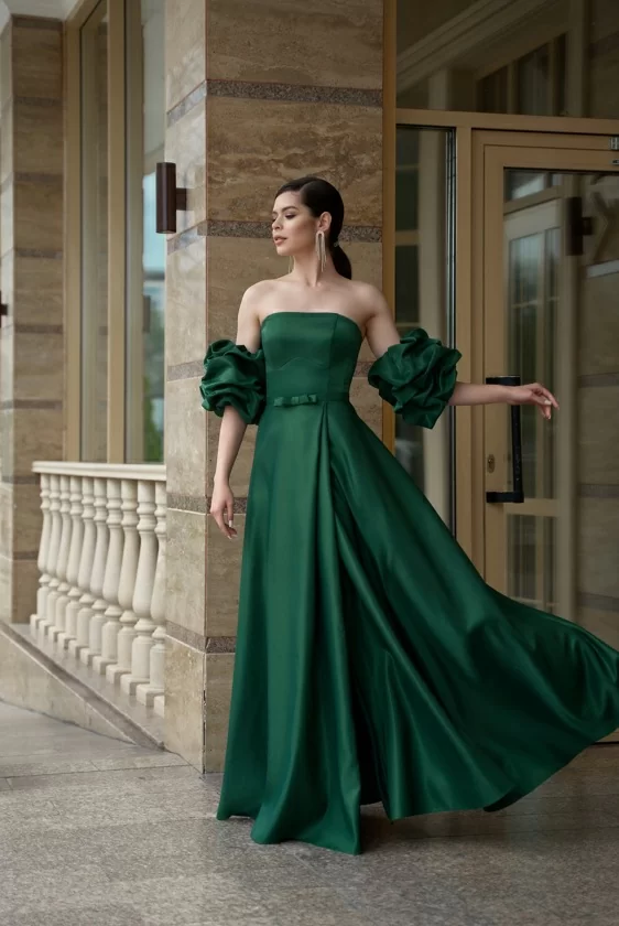 Вечернее платье 339-04-green