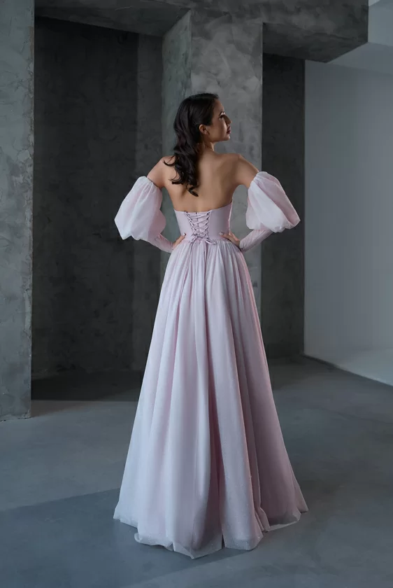 1-Вечернее платье 367-06-pink