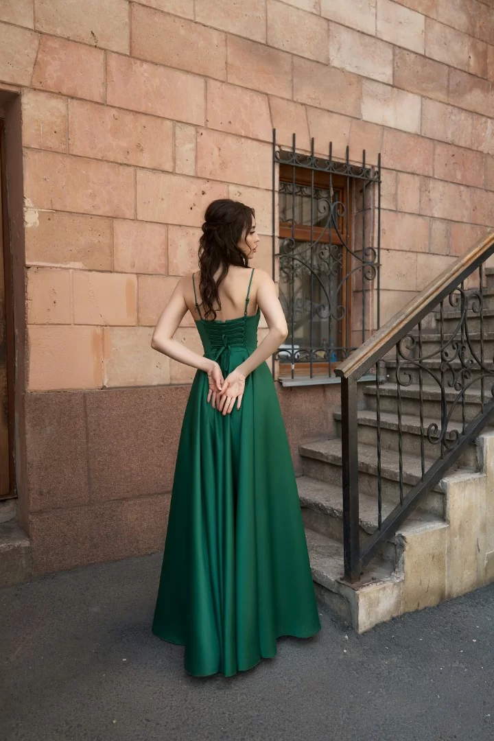 Вечернее платье 391-04-green