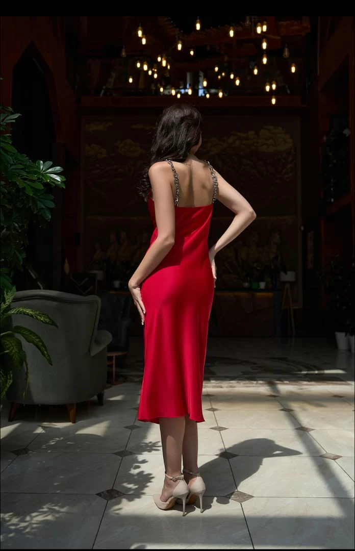 Вечернее платье 298-04-red